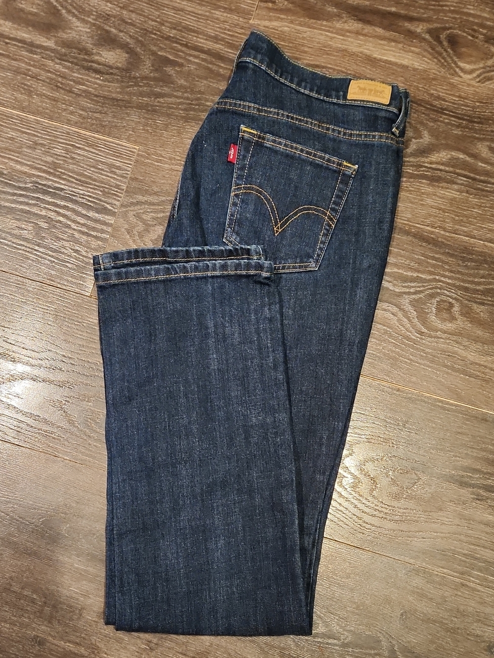 ❤️ LEVIS Y2K 505 STRAIGHT LEG JEANS, 12L (31 LONG) - Picture 3 of 10